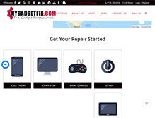 Tablet Screenshot of nygadgetfix.com
